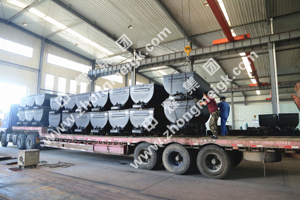 中煤集团一批改良型矿车发往黑龙江鸡西市